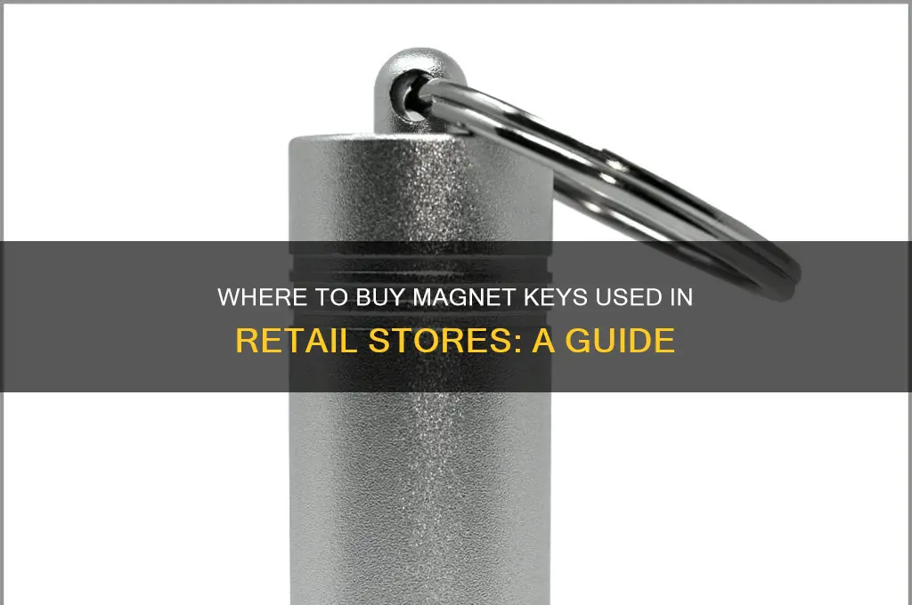 where to buy magnet key they use at stores