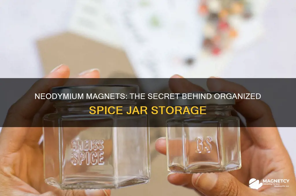 which magnet is used on spice jars