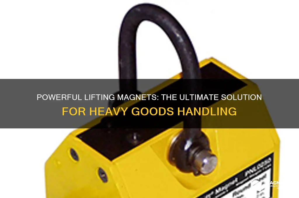 which magnet is used to lift heavy goods