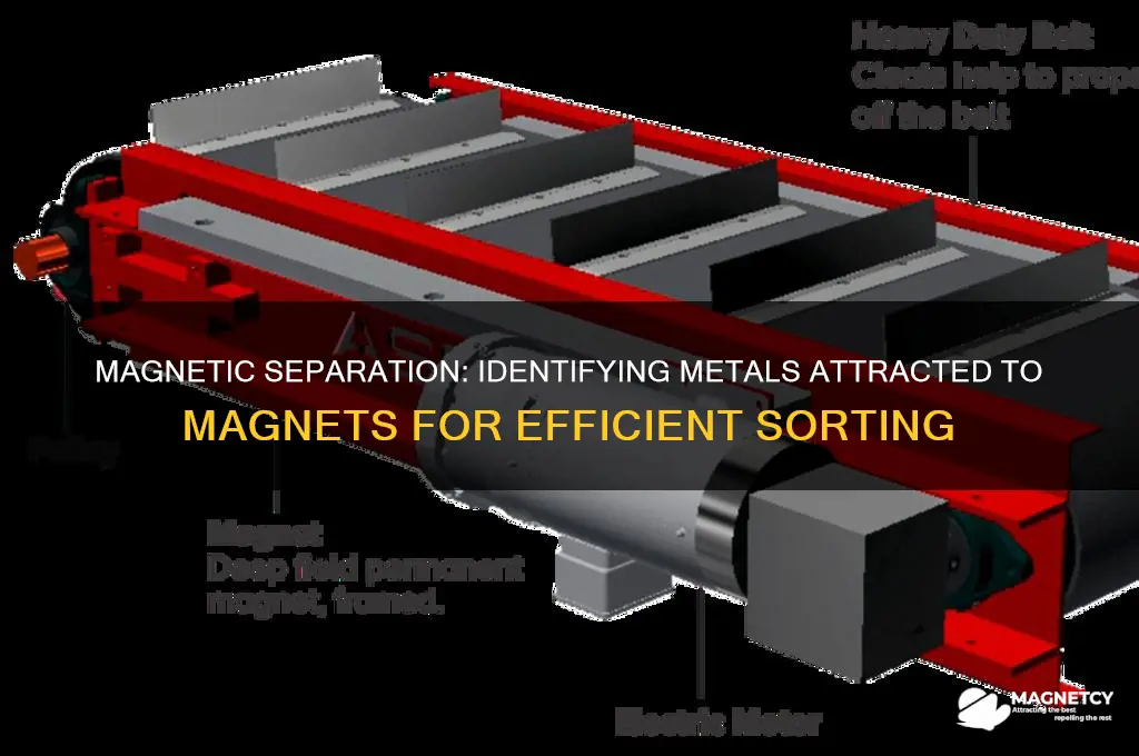 which metals can be separated using a magnet