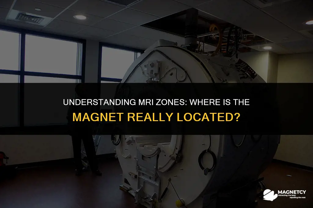 which mri zone is the magnet located in