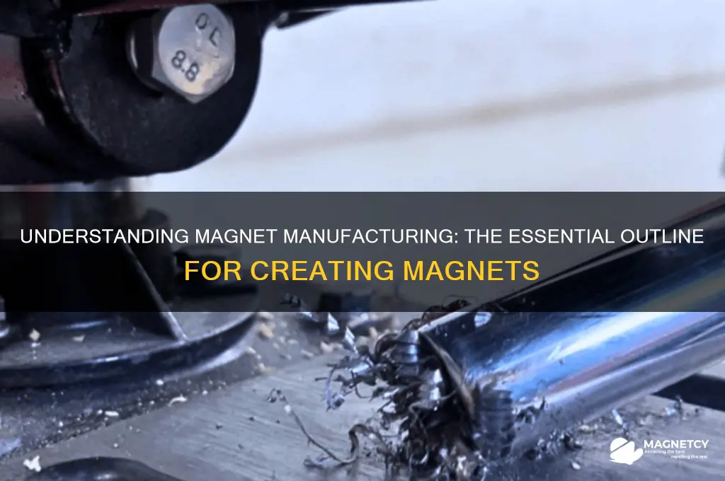 which of the following outline is used for making magnets