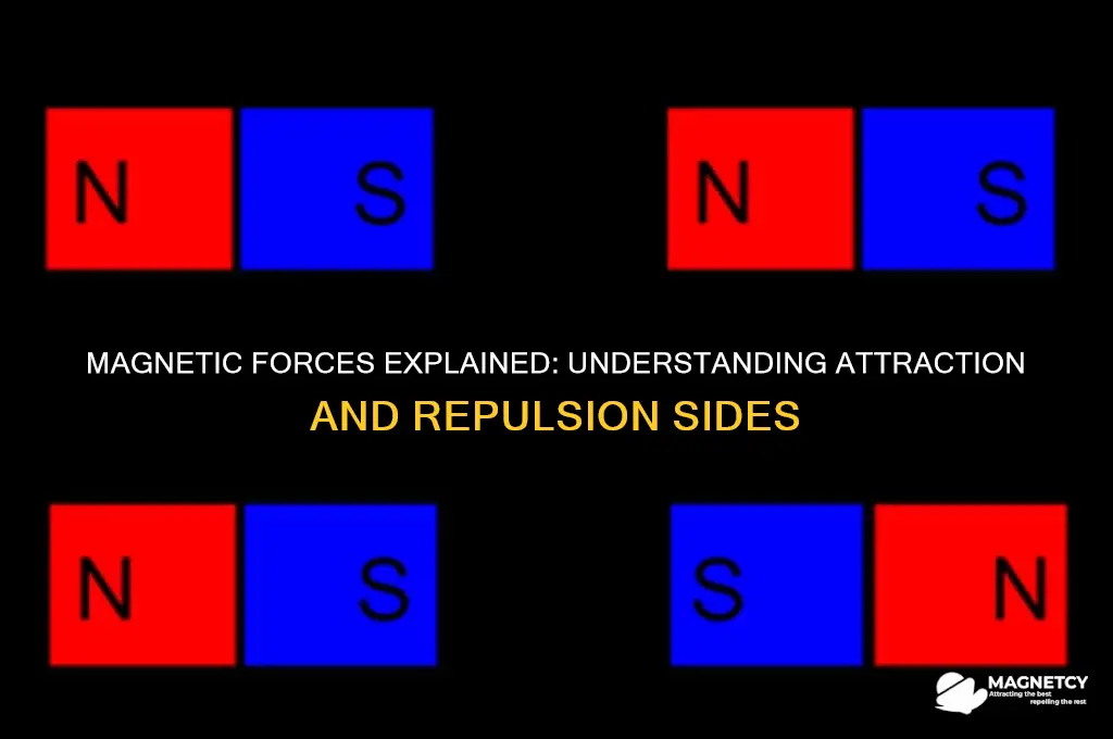 which side of a magnet attract and which repels