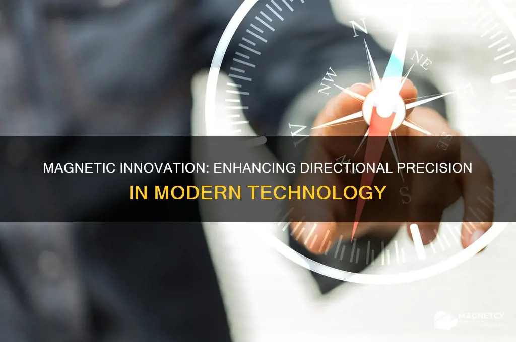 which technological advancement used a magnet to improve directional accuracy