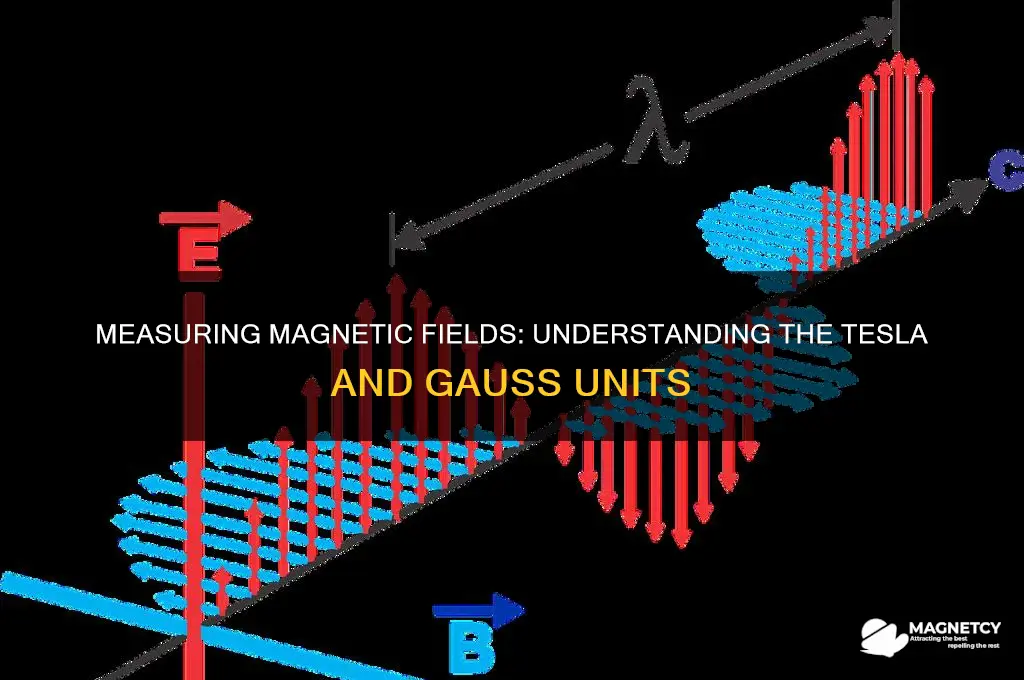 which unit can we use to measure a magnetic field