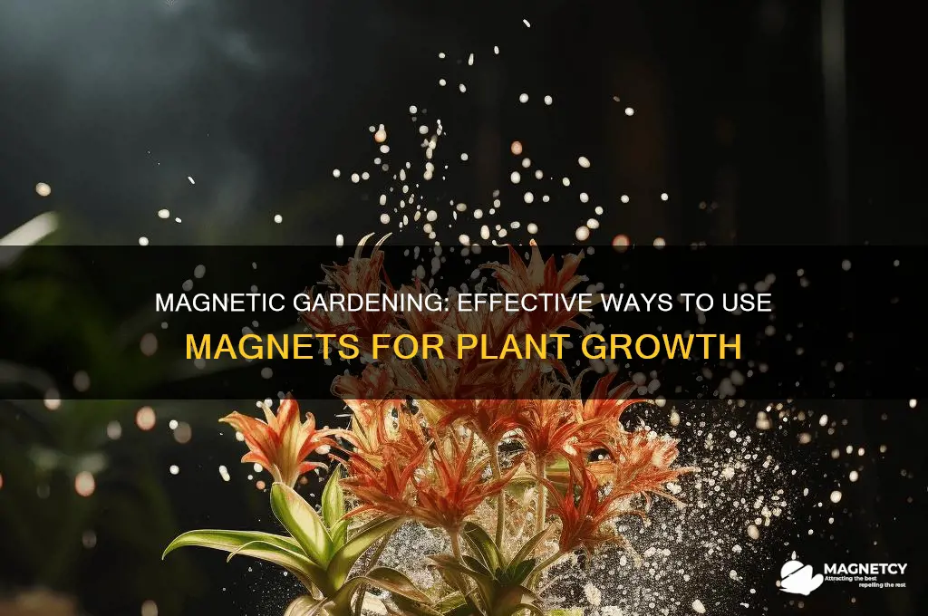 which way to use magnets for plants