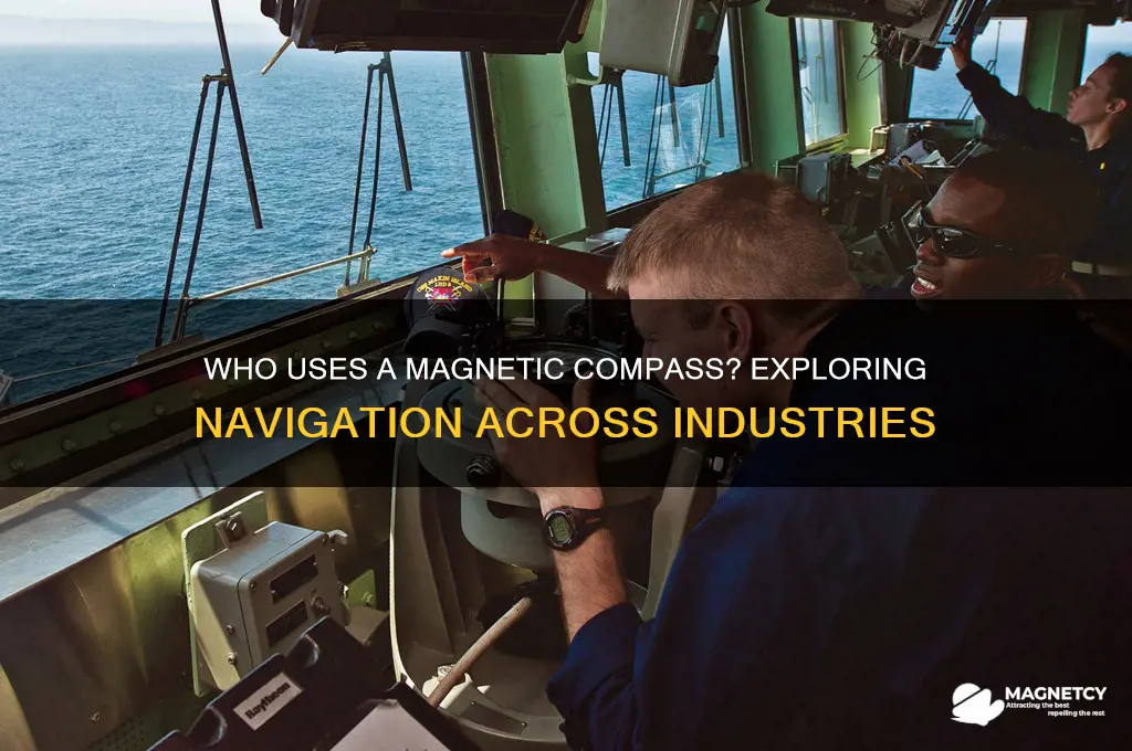 who uses a magnetic compass