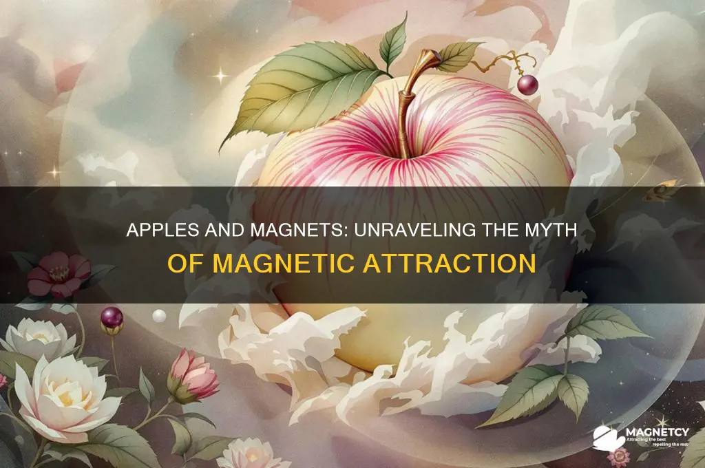 why are apples attracted to magnets