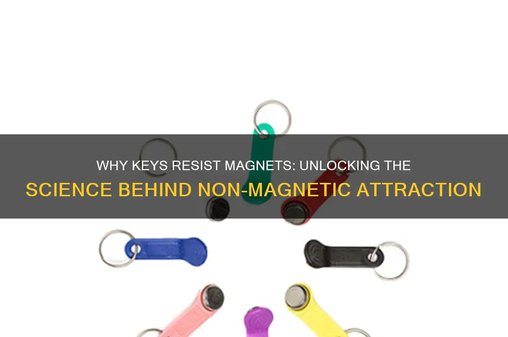 why are keys not attracted to magnets