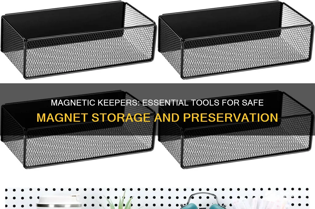 why are magnetic keepers used to store magnets
