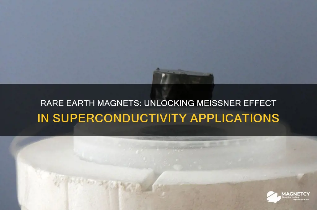 why are rare earth magnets used for meissner effect