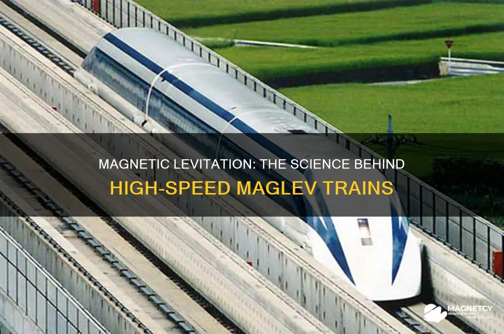 why can the magnetic train go really fast