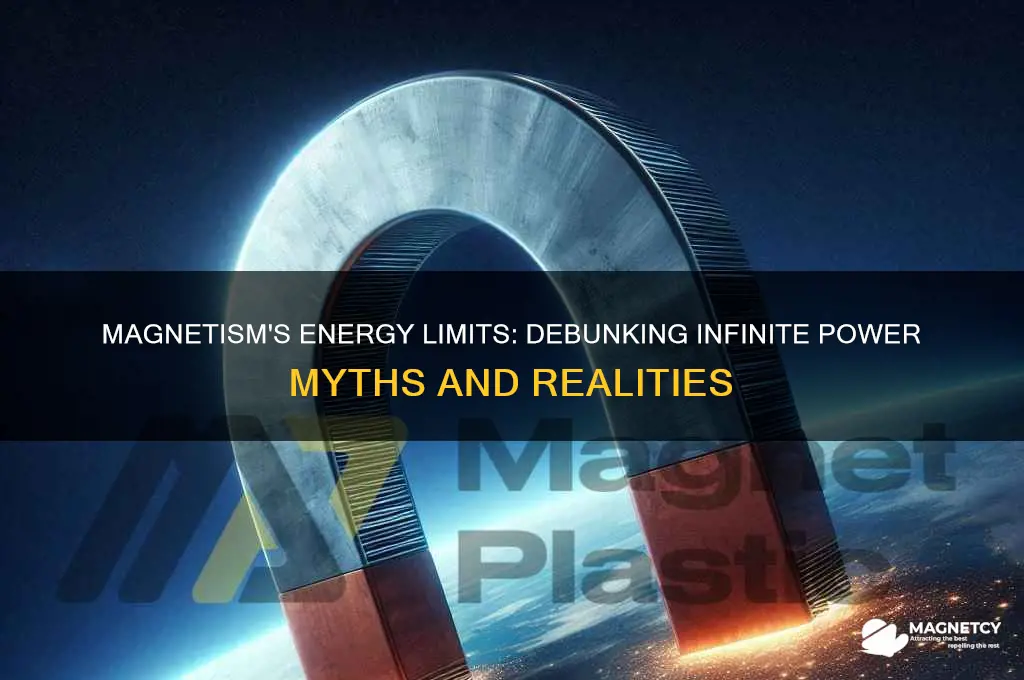 why cant magnetism be used for infinite enegy