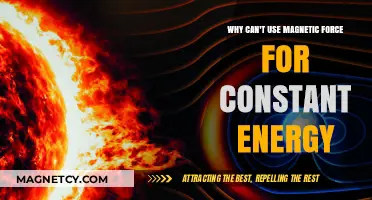 Magnetic Force: Why It Can't Power Constant Energy Systems