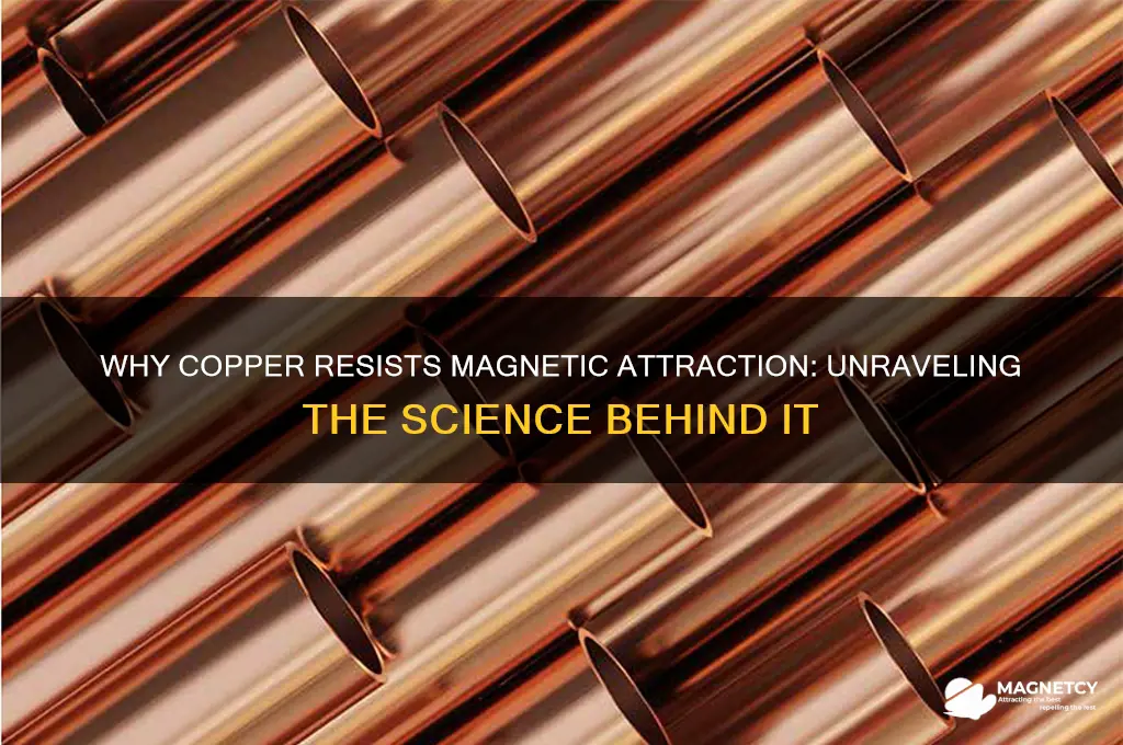why copper does not attract magnet