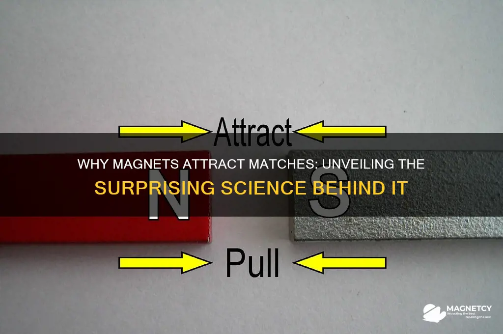 why do magnets attract matches