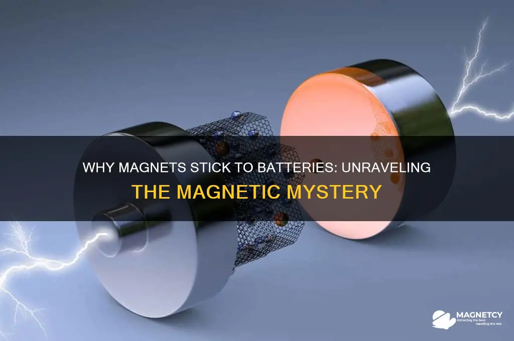 why do magnets attract to batteries