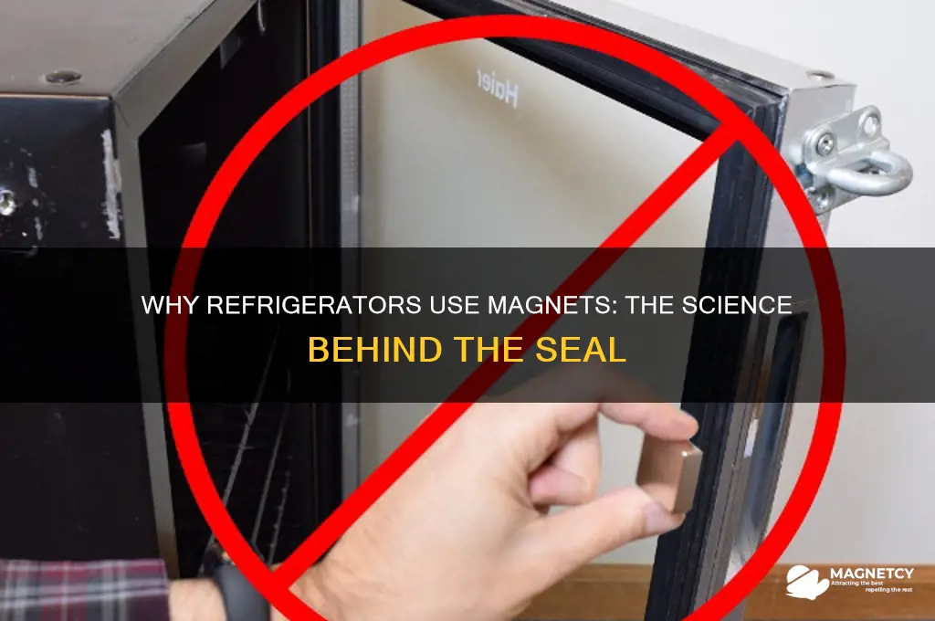 why do refridgerator use magnets