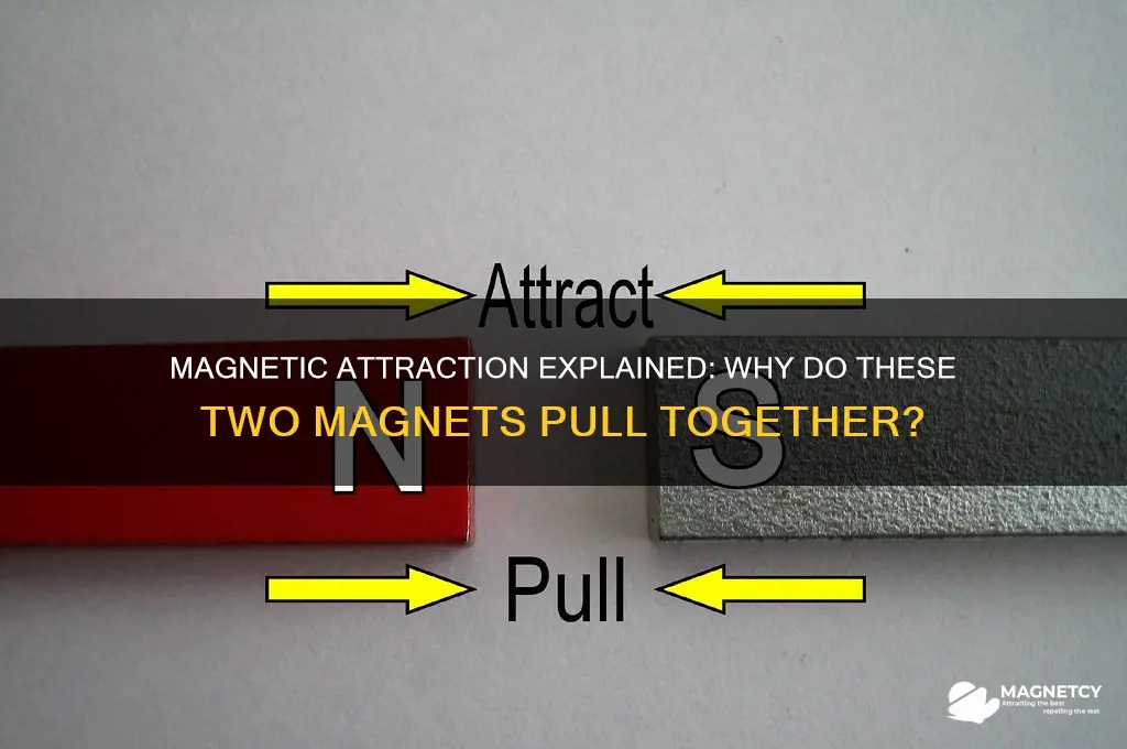 why do these two magnets attract each other
