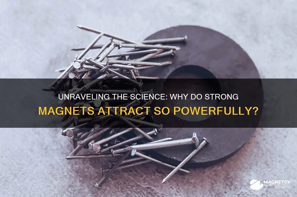 why does a very strong magnet attract