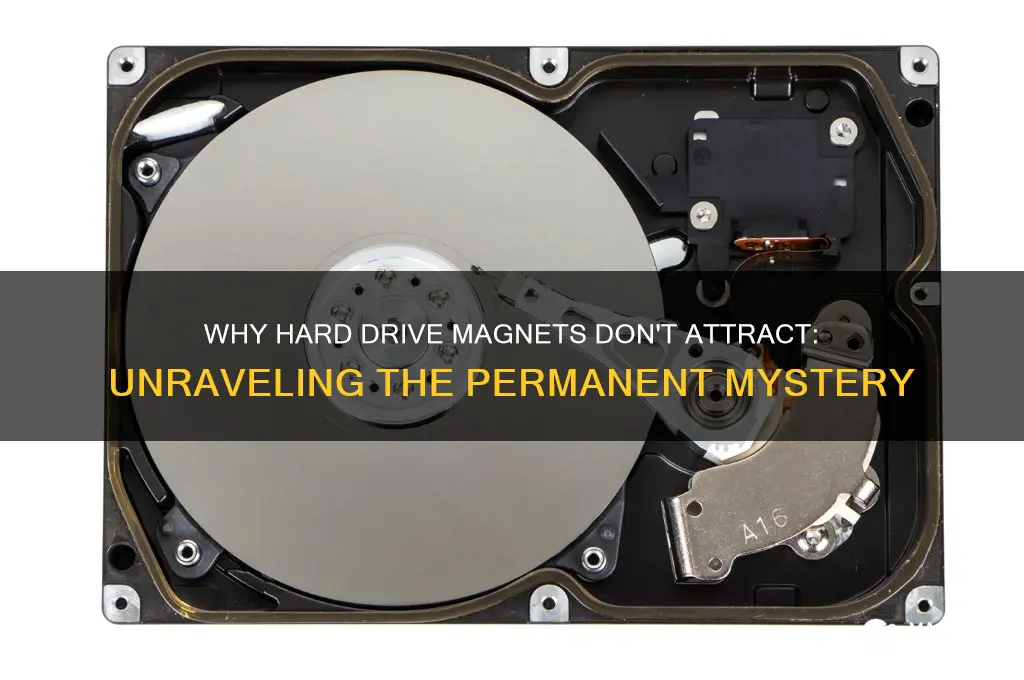 why hard drive permanent magnet doesn