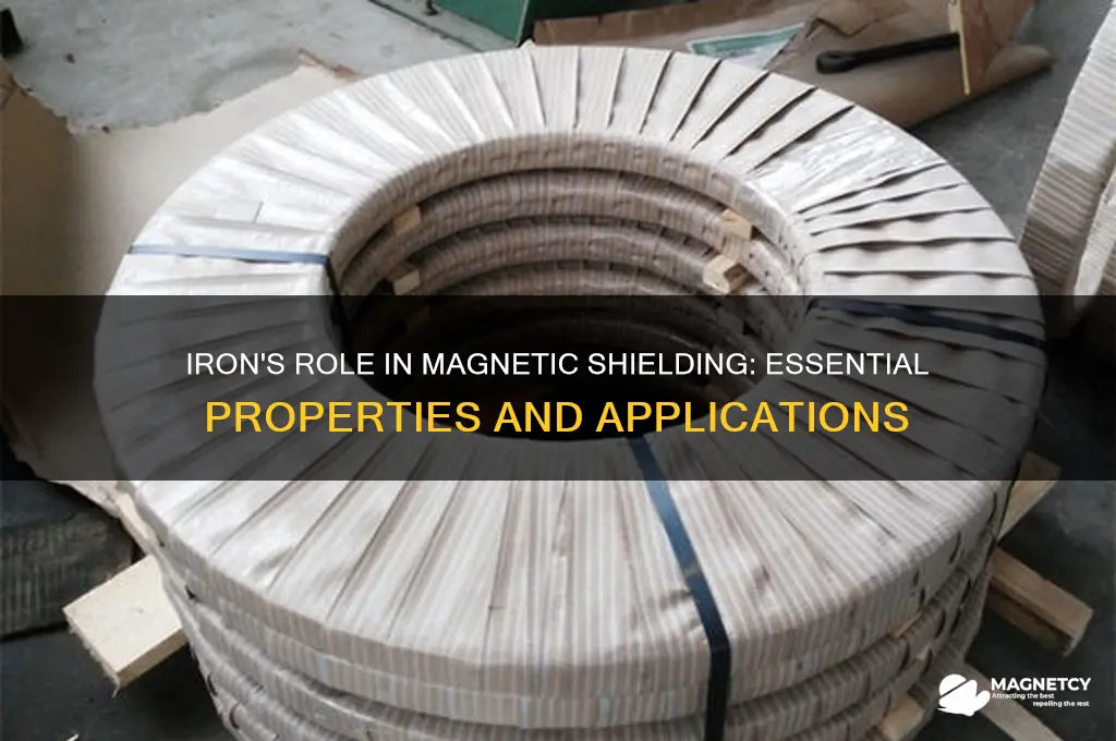 why is iron used for magnetic shielding