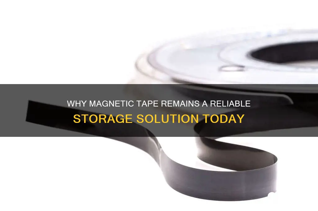 why is magnetic tape still used for storage
