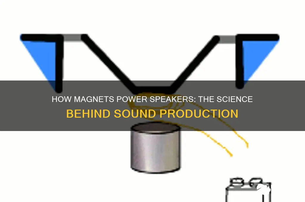 why magnet is used in speaker