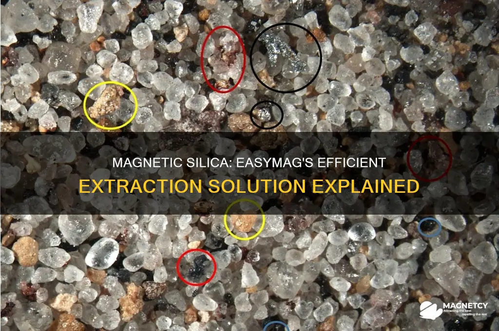 why magnetic silica is used for extraction by easymag