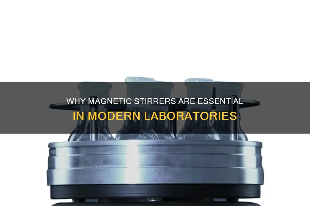 why magnetic stirrer used