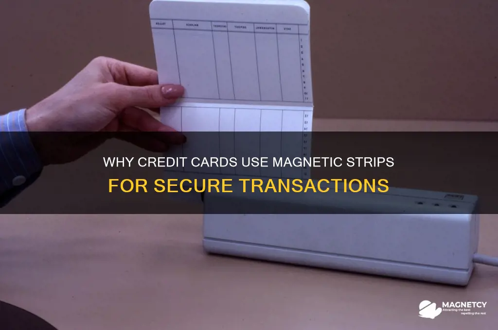 why magnetic strip is used in credit card