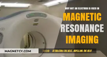Why Electrons Are Not Ideal for Magnetic Resonance Imaging