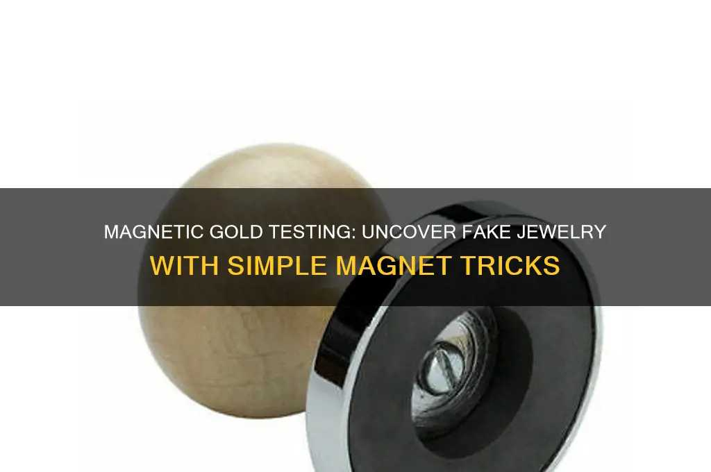 why use a magnet for gold