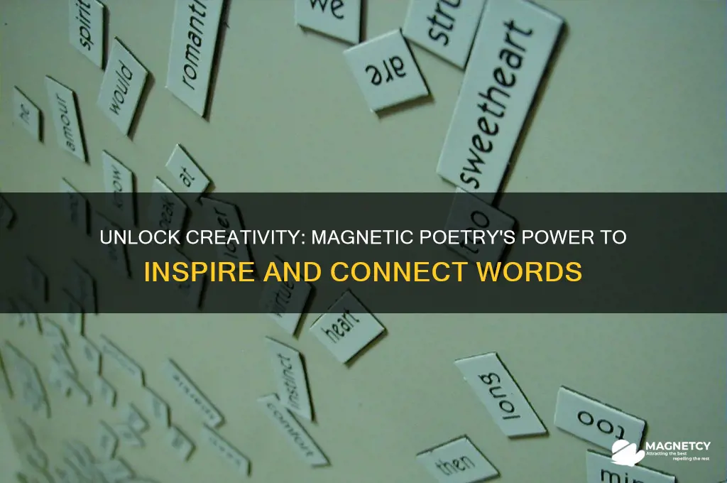 why use magnetic poetry
