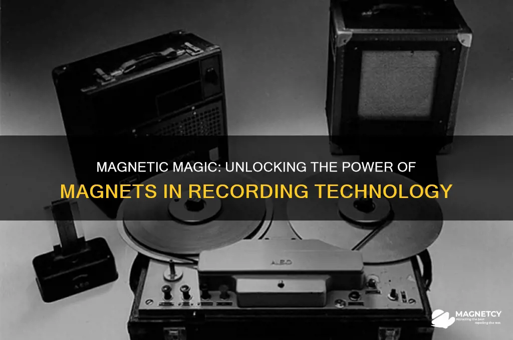 why use magnets for recording