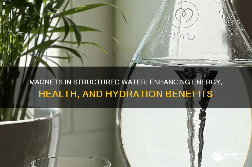 why use magnets in structured water