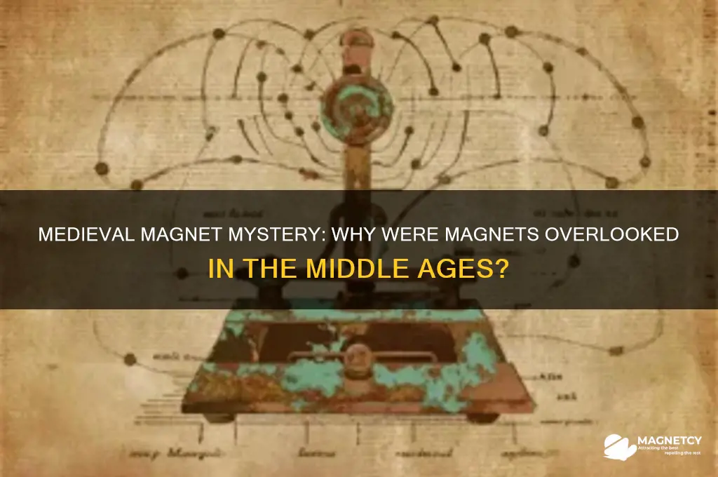 why werent magnets used in medieval times