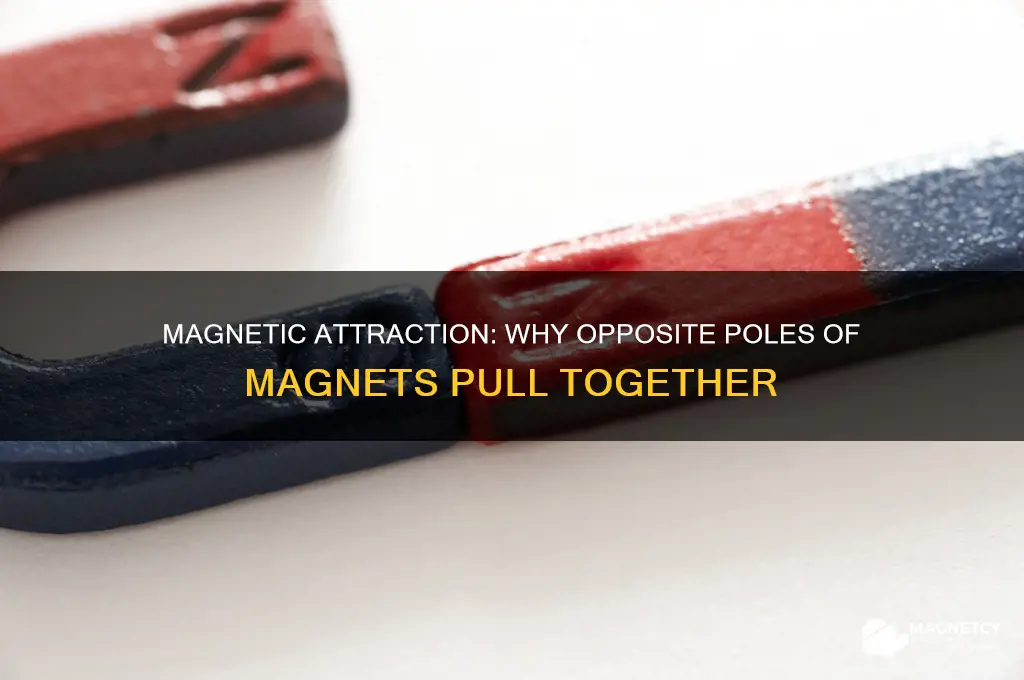 why would two poles of different magnets attract each other