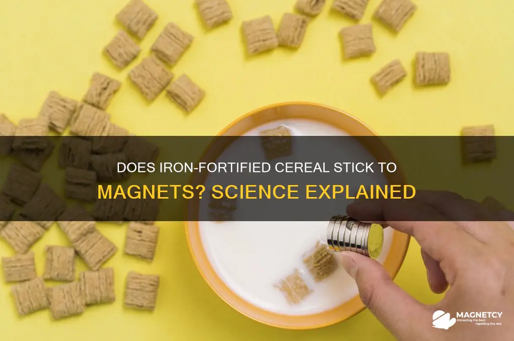 will ceral with iron be attracted to a magnet