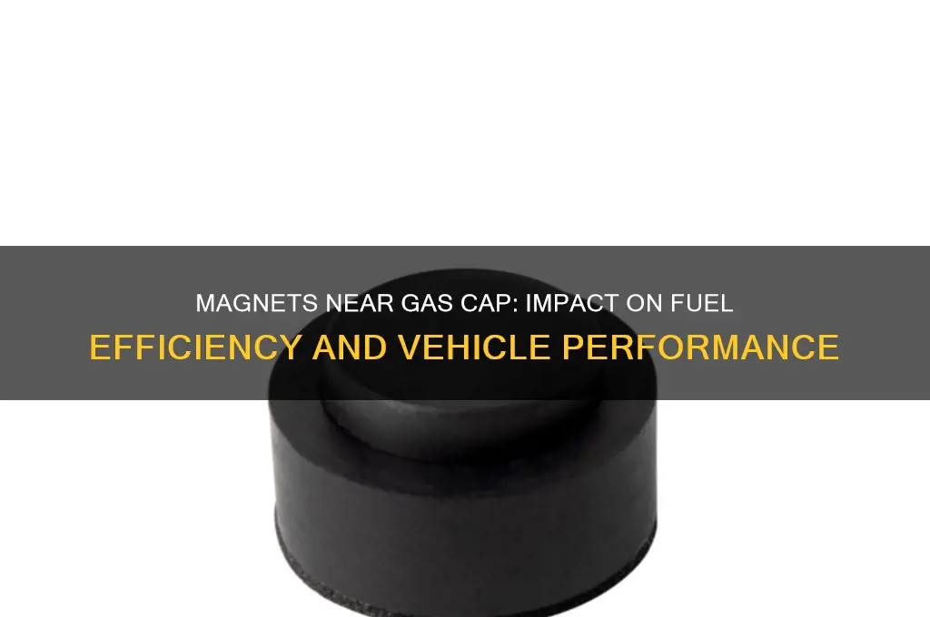 will use of magnet around gas cap affect anything