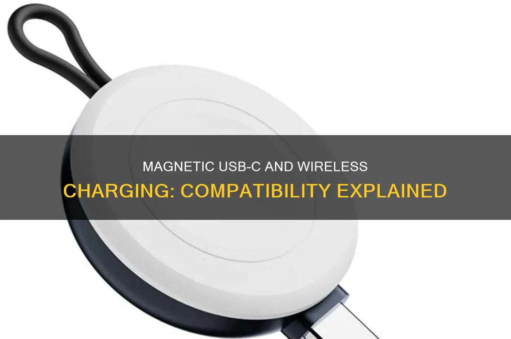 will wireless charging work if using a magnetic usb c